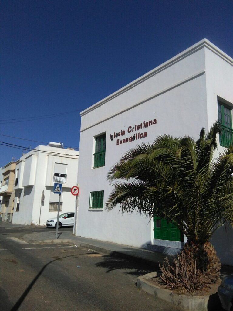 Evangelical church building in Arrecife, Lanzarote