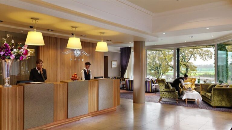 The Killyhevlin hotel lobby