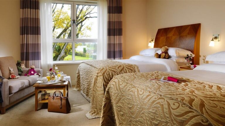 A hotel room at the Killyhevlin