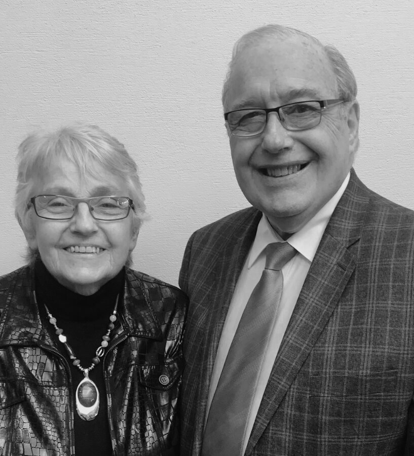 Victor Maxwell, president of Acre Gospel Mission, and his wife Audrey
