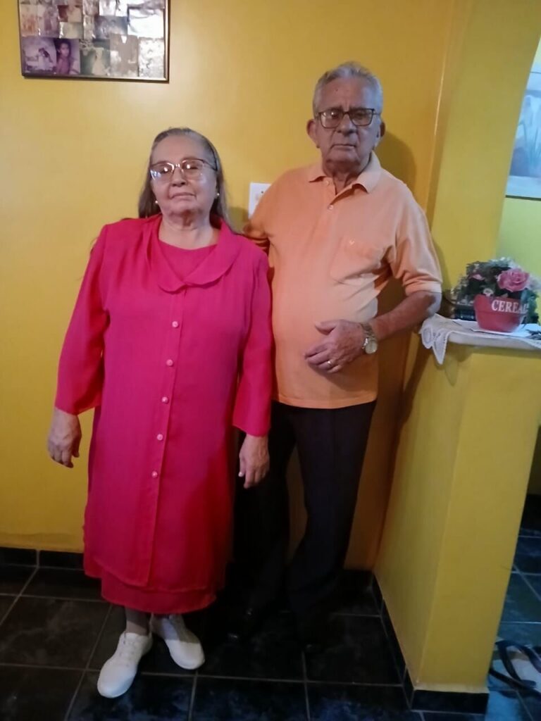 Missionary Raimundo Nonato and his wife Suzana at home in Manaus