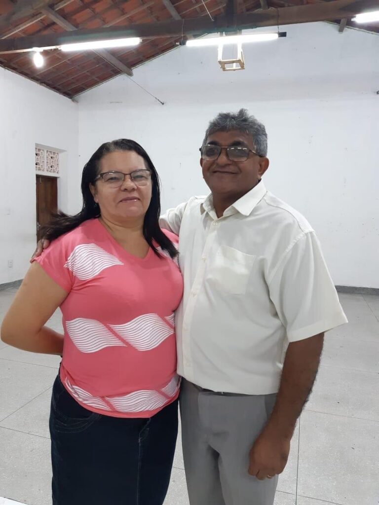 Pastor Junior and Tereza Cristina in Nísia Floresta
