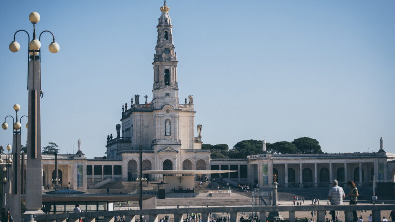 The sanctuary in Fátima, Portugal